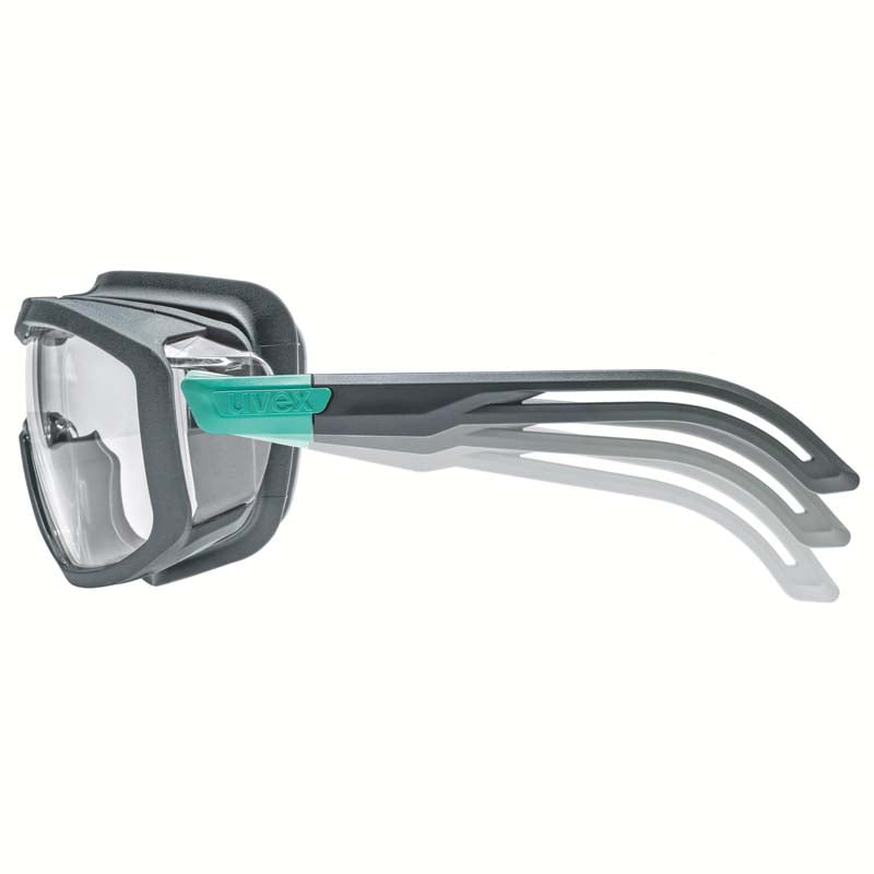 uvex i-Guard Planet Sustainable Safety Glasses 9143-292 (Clear Lenses) (Anti-Scratch & Anti-Fog Coating) (Min Qty 8)