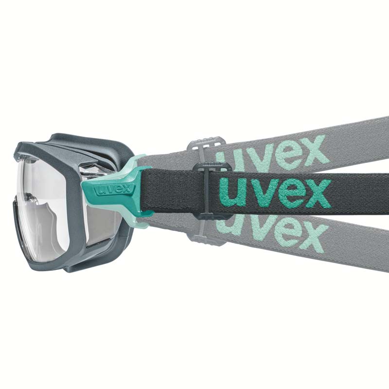 uvex i-Guard Plus Planet Sustainable Safety Goggles 9143-293 (Clear Lenses) (Anti-Scratch & Anti-Fog Coating) (Min Qty 8)
