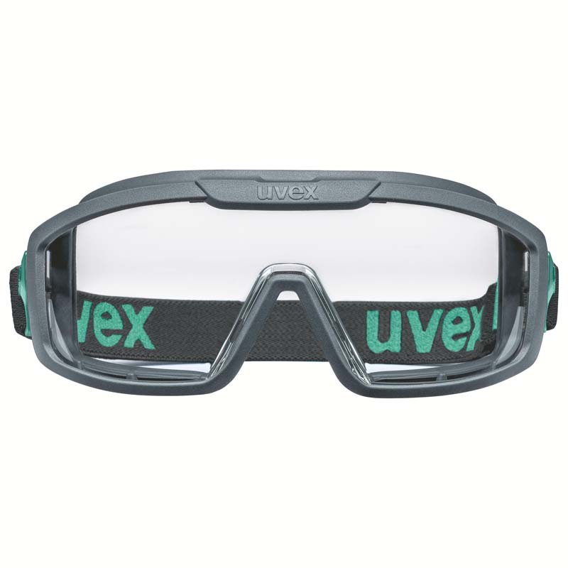 uvex i-Guard Plus Planet Sustainable Safety Goggles 9143-293 (Clear Lenses) (Anti-Scratch & Anti-Fog Coating) (Min Qty 8)