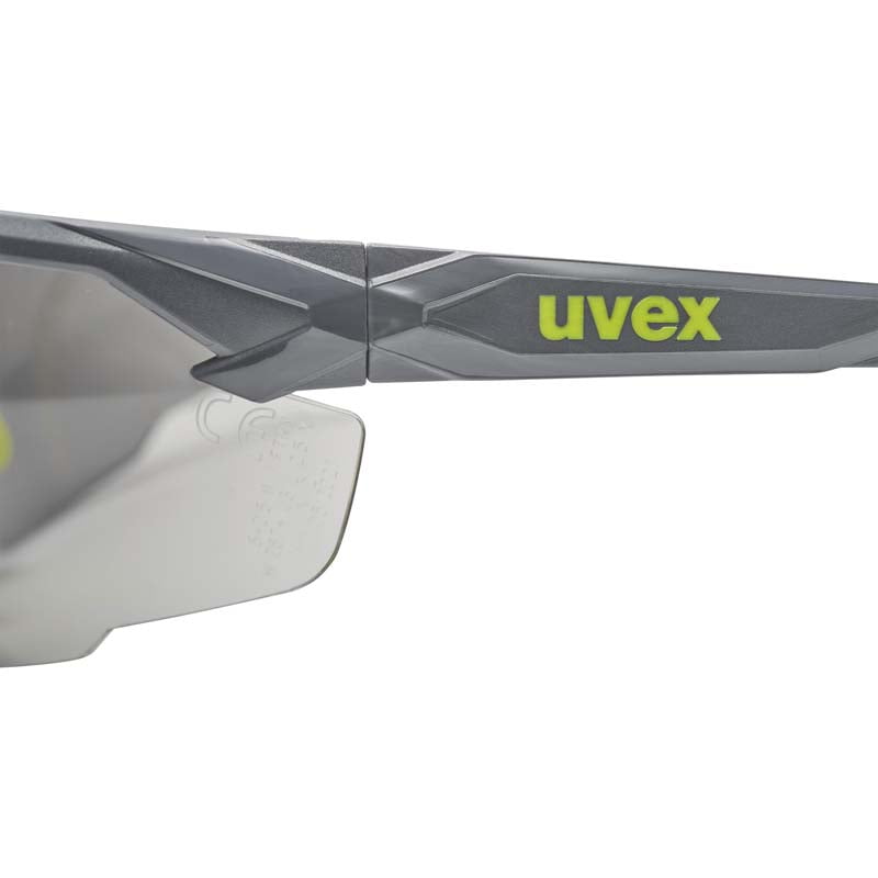 uvex suXXeed Safety Glasses 9181-284 (Grey Lenses) (Anti-Scratch & Anti-Fog Coating) (Min Qty 10)