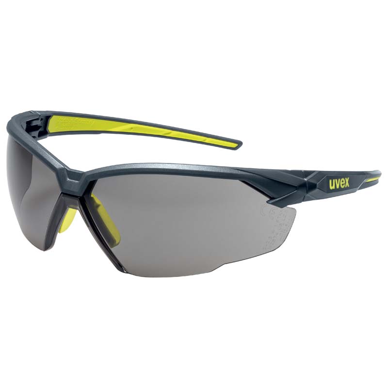 uvex suXXeed Safety Glasses 9181-284 (Grey Lenses) (Anti-Scratch & Anti-Fog Coating) (Min Qty 10)