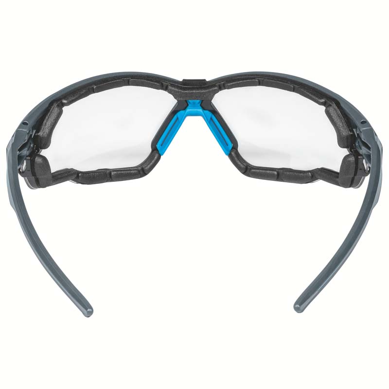 uvex suXXeed Safety Glasses with Foam Guard 9181-267G (Positive Seal) (Clear Lenses) (Anti-Scratch & Anti-Fog Coating) (Min Qty 10)